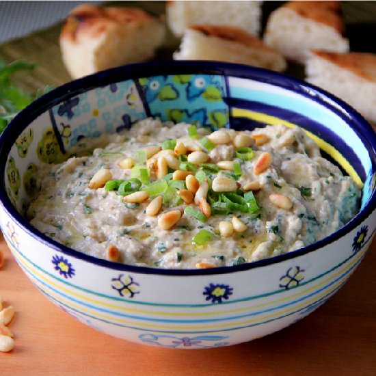 Fire Roasted Eggplant Dip