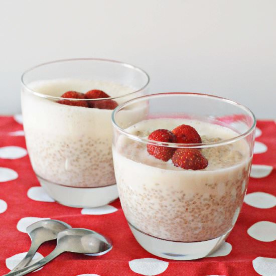 Almond Chia Pudding
