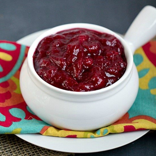 Homemade Cranberry Sauce