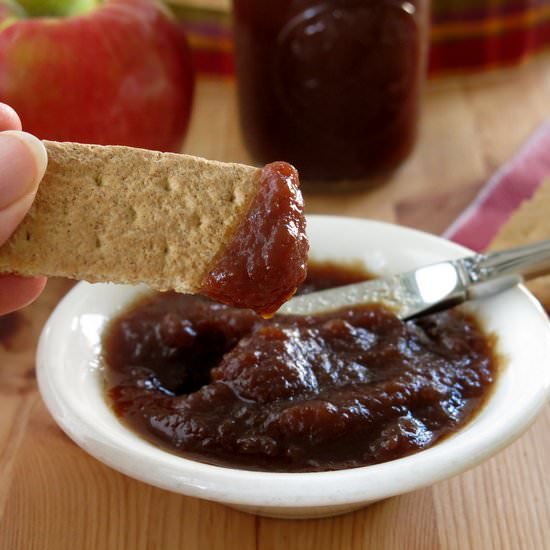 Low-Sugar Crock Pot Apple Butter