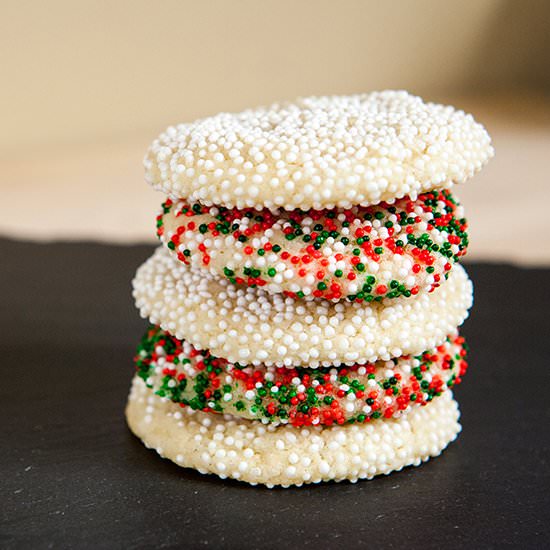 Goat Cheese Sugar Cookies