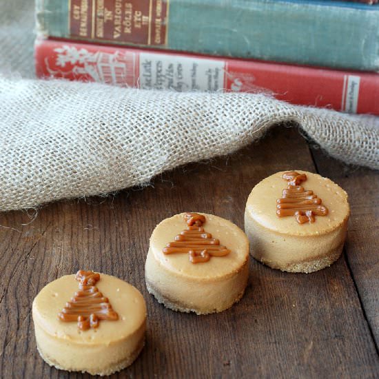 Mini Dulce De Leche Cheesecakes