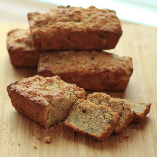 Apple Pecan Buttermilk Quick Bread