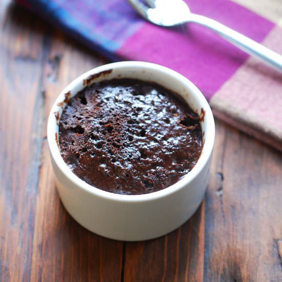Microwave Chocolate Cake