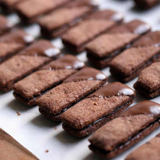 Chocolate Almond Sticks