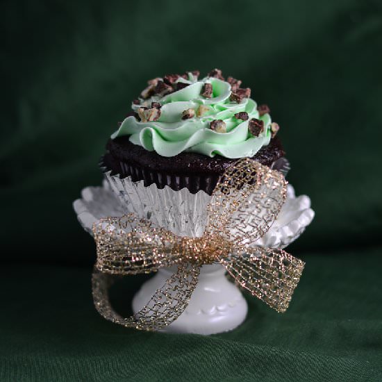 Andes Mint Cupcakes