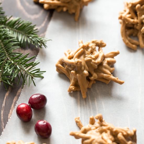 Peanut Free Butterscotch Haystacks