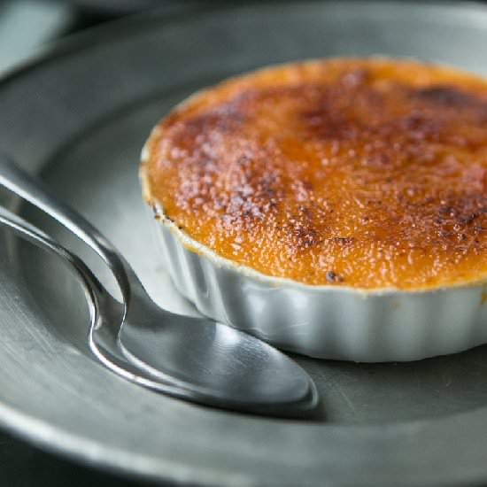 Sweet Potato Creme Brulee