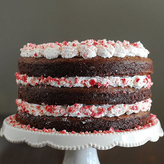 Chocolate Peppermint Torte