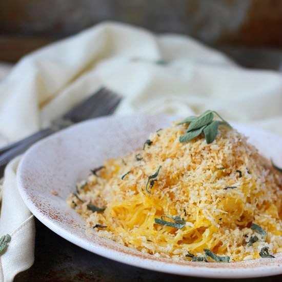 Spaghetti Squash Carbonara
