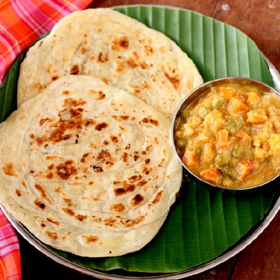 Parotta South Indian Style