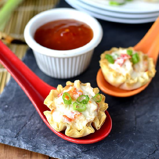 Crab Rangoon Bites