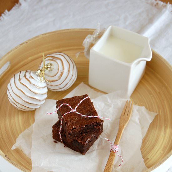 Gingerbread Brownies
