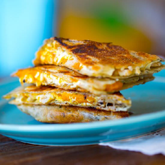 Maple Pumpkin Quesadilla