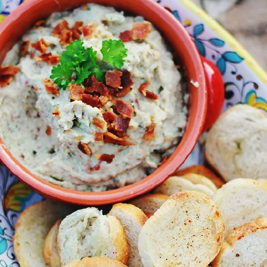 White Bean & Bacon Dip