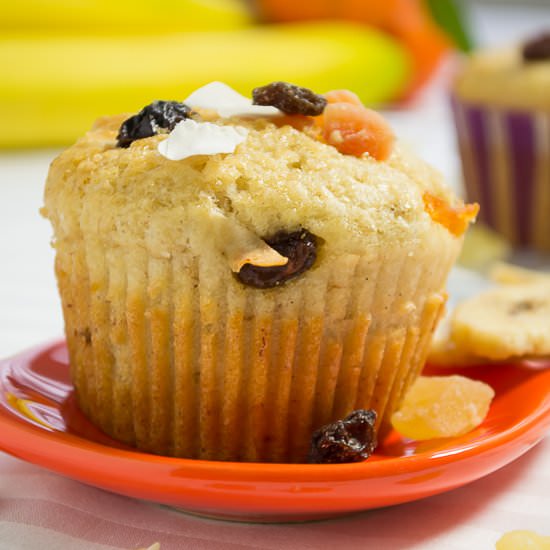 Banana Vegetarian Muffin