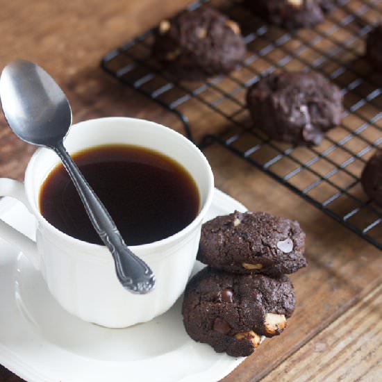 Double Chocolate GF Cookies