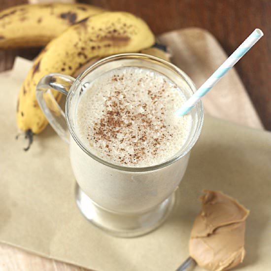 Peanut Butter and Banana Smoothie