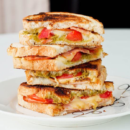 Turkey Pesto Panini
