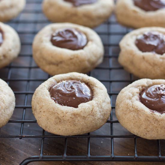 Maple Spice Thumbprints
