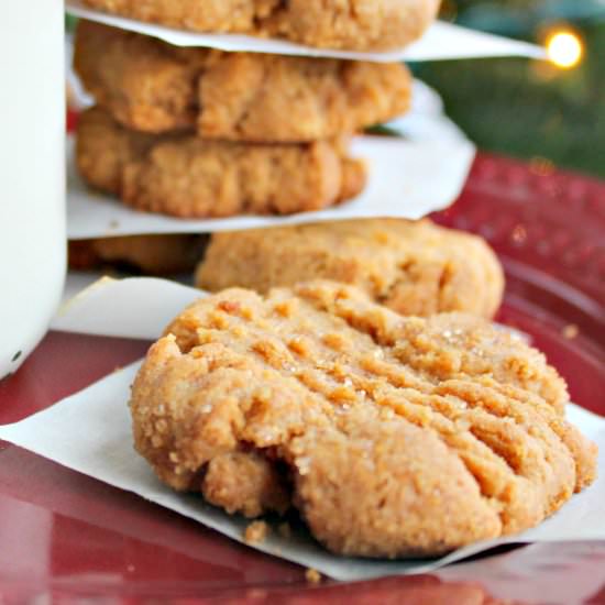 4 Ing Peanut Butter Cookies, G-F