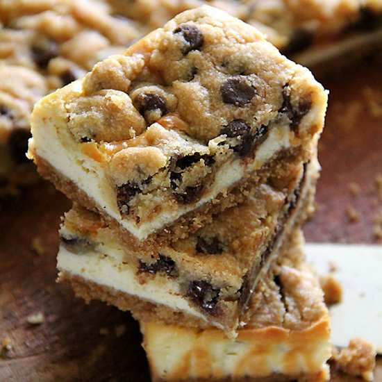 Cookie Dough Cheesecake Bar