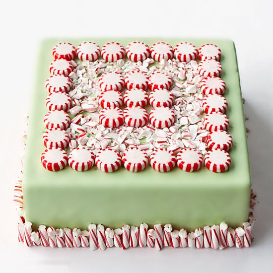 Candy Cane Cake