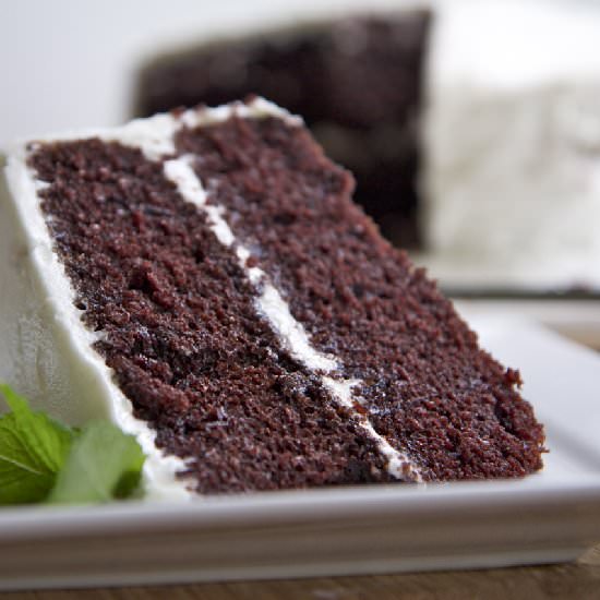 Moist Devils Food Cake