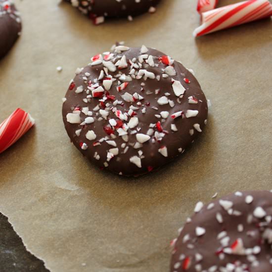 Chocolate Peppermint Crackers