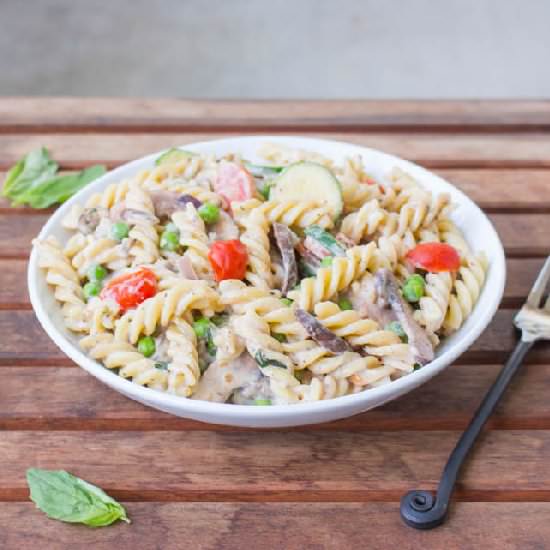 Vegan Pasta Primavera