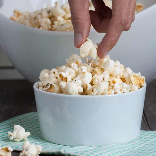 Popcorn with Herbes de Provence
