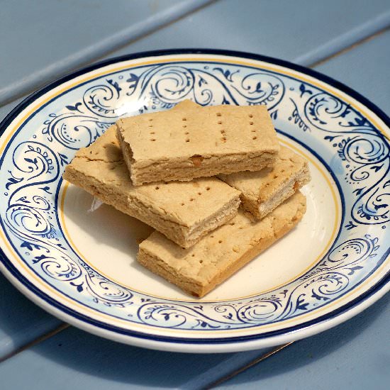 Healthy Peanut Butter Shortbread