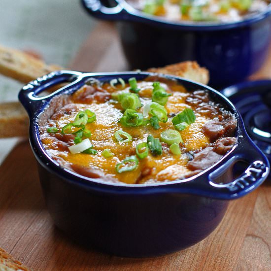 Refried bean dip