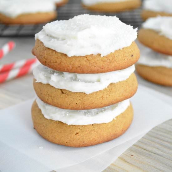 Soft Gingersnap Cookies
