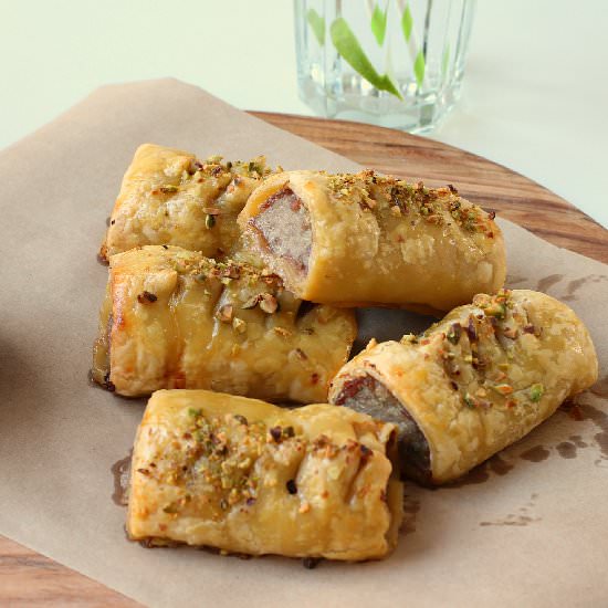 Turkey Cranberry Prosciutto Rolls