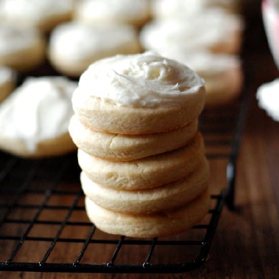 Eggnog Sugar Cookies