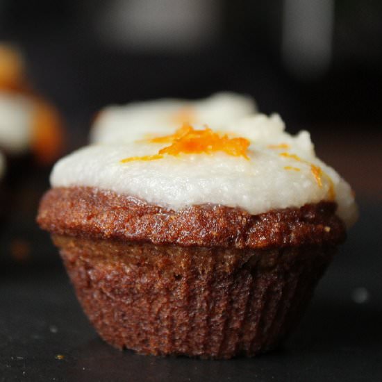 Banana Pumpkin Gingerbread Muffins