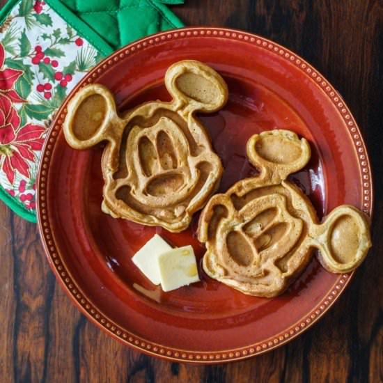 Gingerbread Waffles