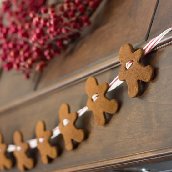 Gingerbread Man Garland