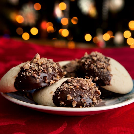 Chocolate Toffee Sugar Cookies
