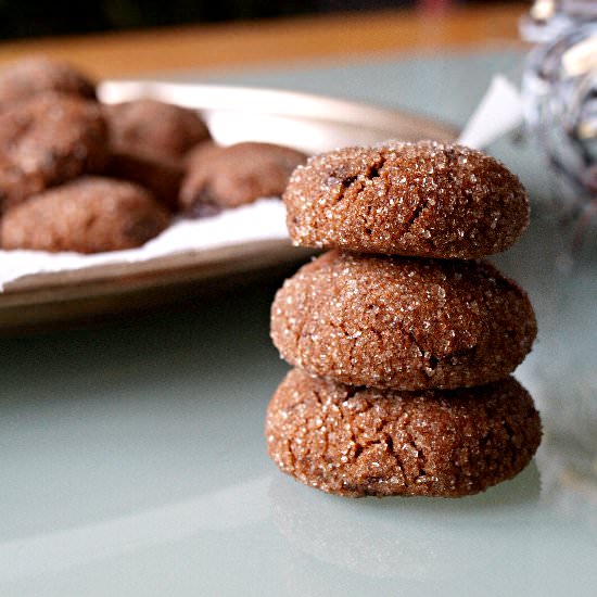 Chocolate-Ginger Cookies