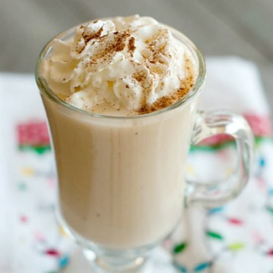 Spiced Egg Nog Smoothie
