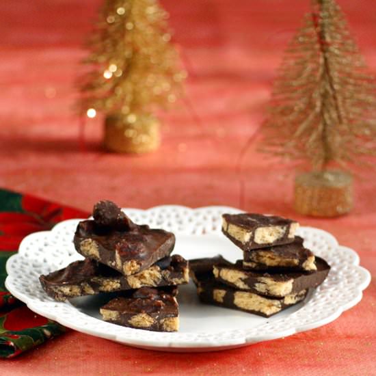 Cookie Chocolate Bark