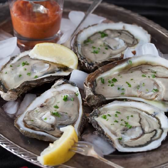 Oysters on Ice