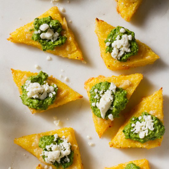 Broiled Polenta Bites