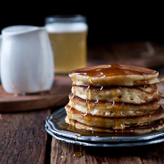 Buttermilk Beer Pancakes