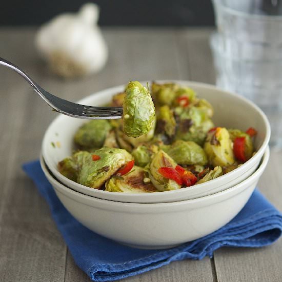 Momofuku’s Roasted Brussels Sprouts