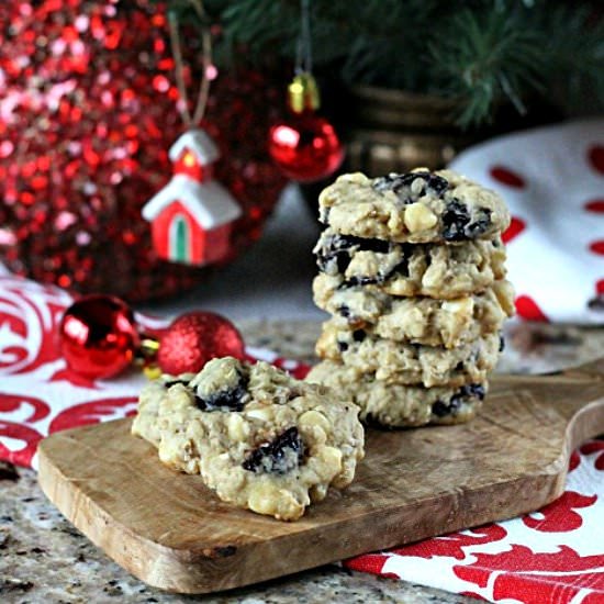 White Chocolate Chip Cherry Oatmeal