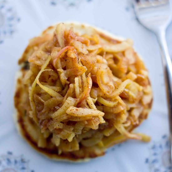 Cinnamon Sugar Apple Noodles