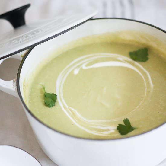 Creamy Celeriac & Fennel Soup